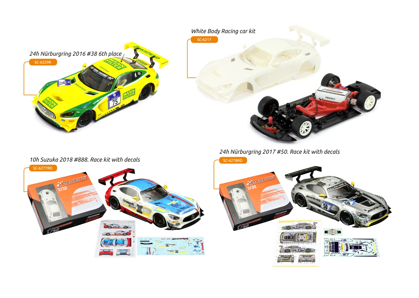 scale auto slot cars